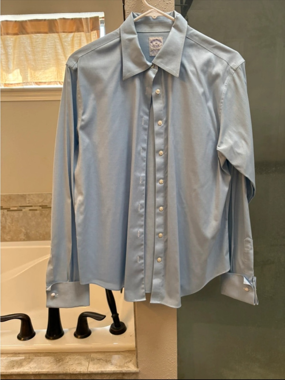 Brooks Brothers Light Blue Women’s Dress Shirt - Classic Button-Front